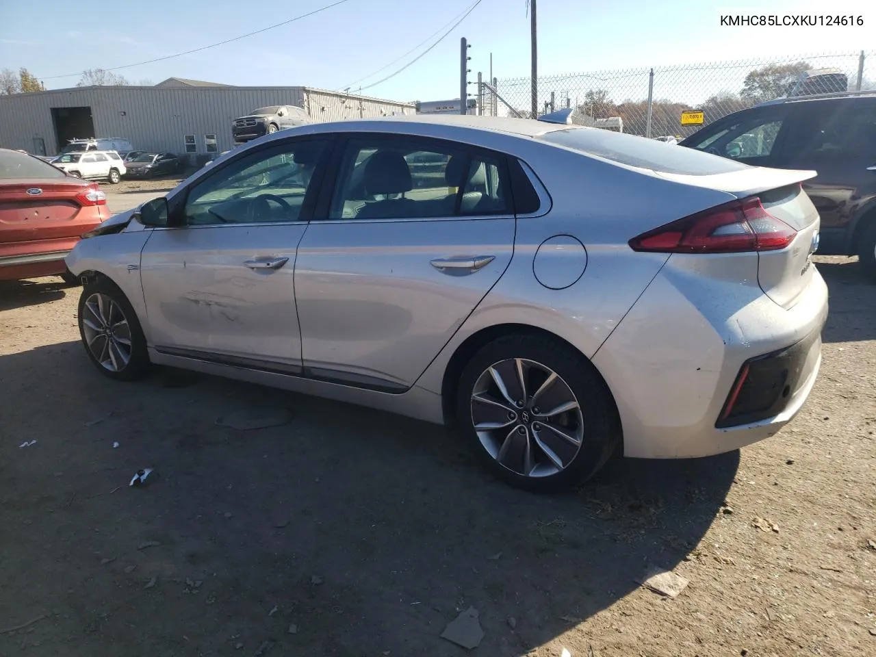 2019 Hyundai Ioniq Limited VIN: KMHC85LCXKU124616 Lot: 78258494