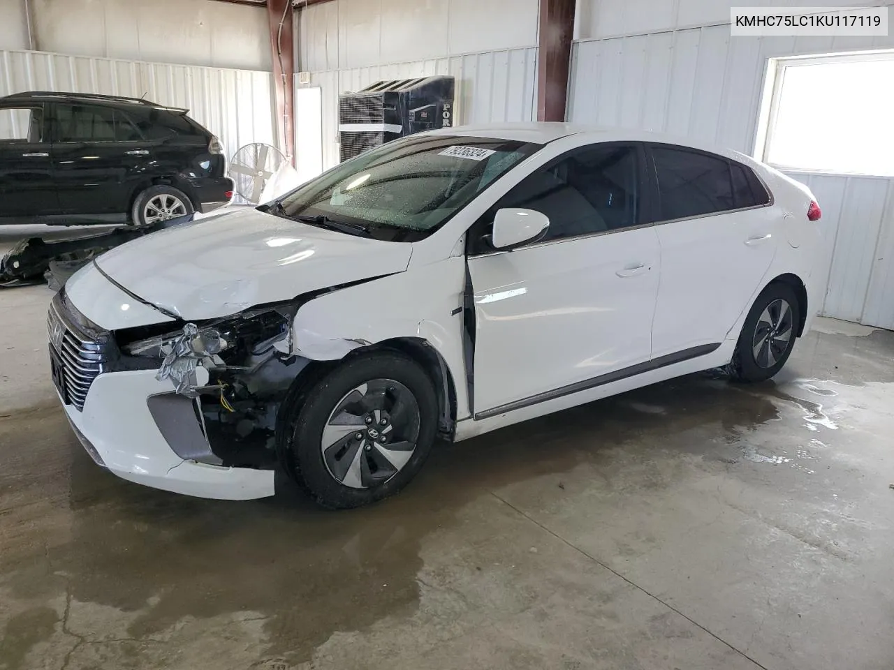 2019 Hyundai Ioniq Sel VIN: KMHC75LC1KU117119 Lot: 79236324