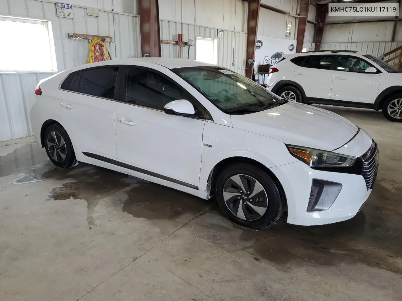 2019 Hyundai Ioniq Sel VIN: KMHC75LC1KU117119 Lot: 79236324