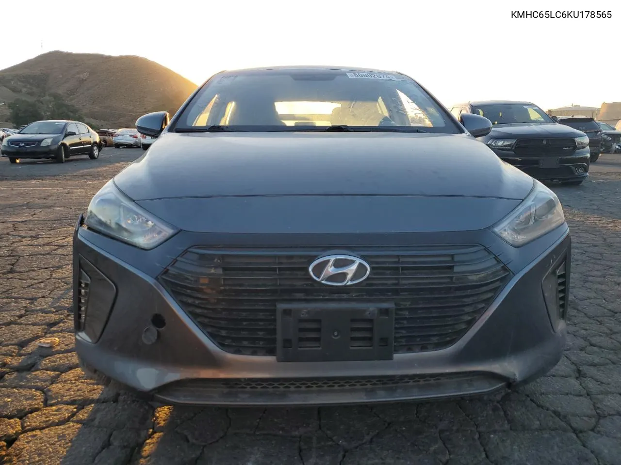 2019 Hyundai Ioniq Blue VIN: KMHC65LC6KU178565 Lot: 80802074