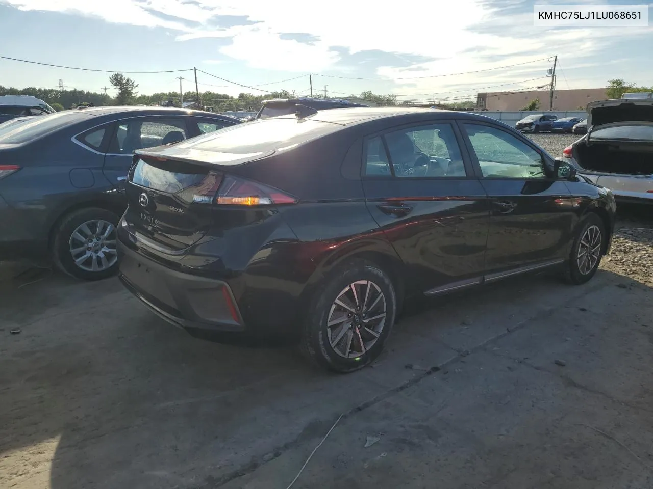 2020 Hyundai Ioniq Se VIN: KMHC75LJ1LU068651 Lot: 61080894