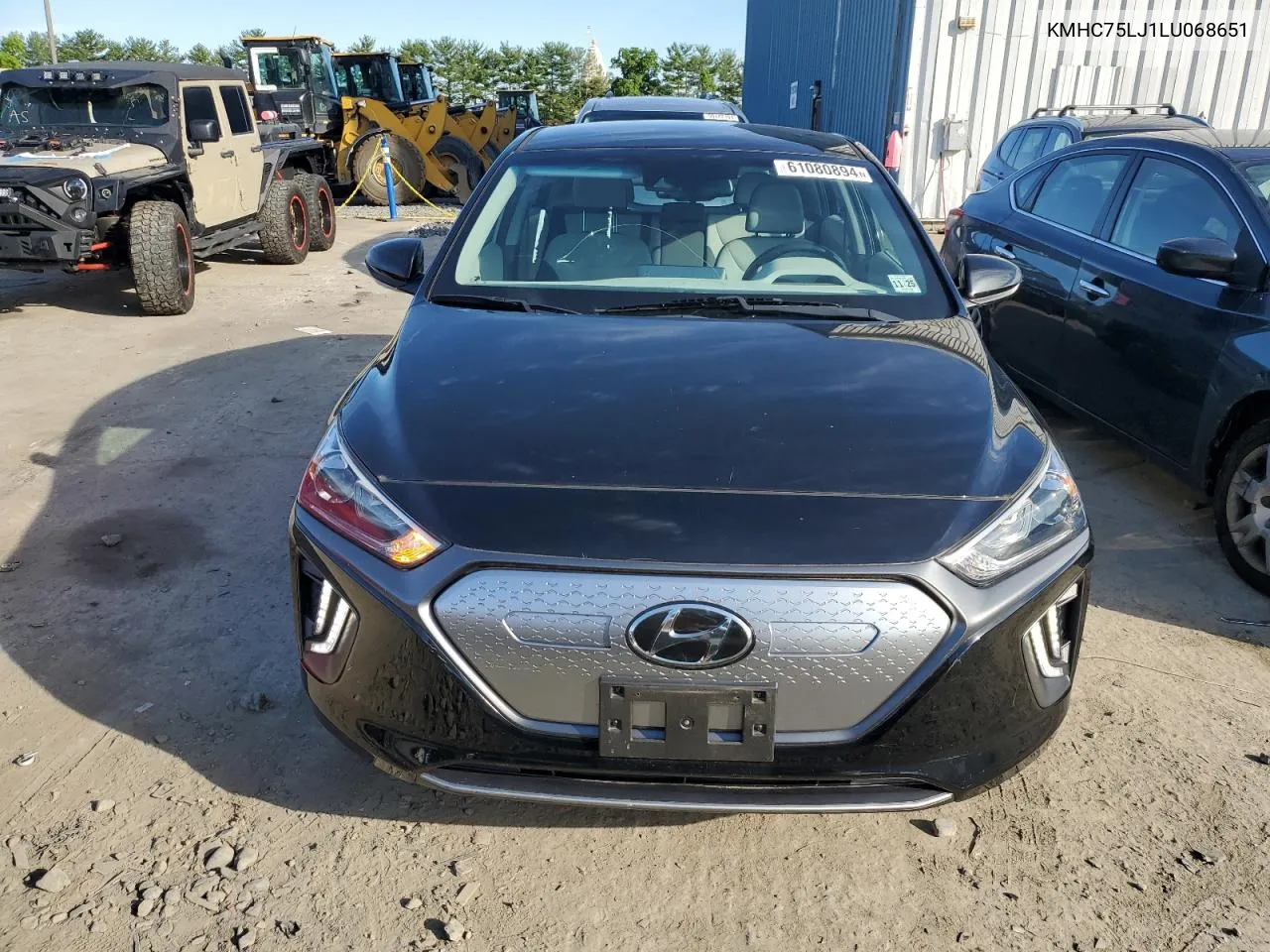 2020 Hyundai Ioniq Se VIN: KMHC75LJ1LU068651 Lot: 61080894