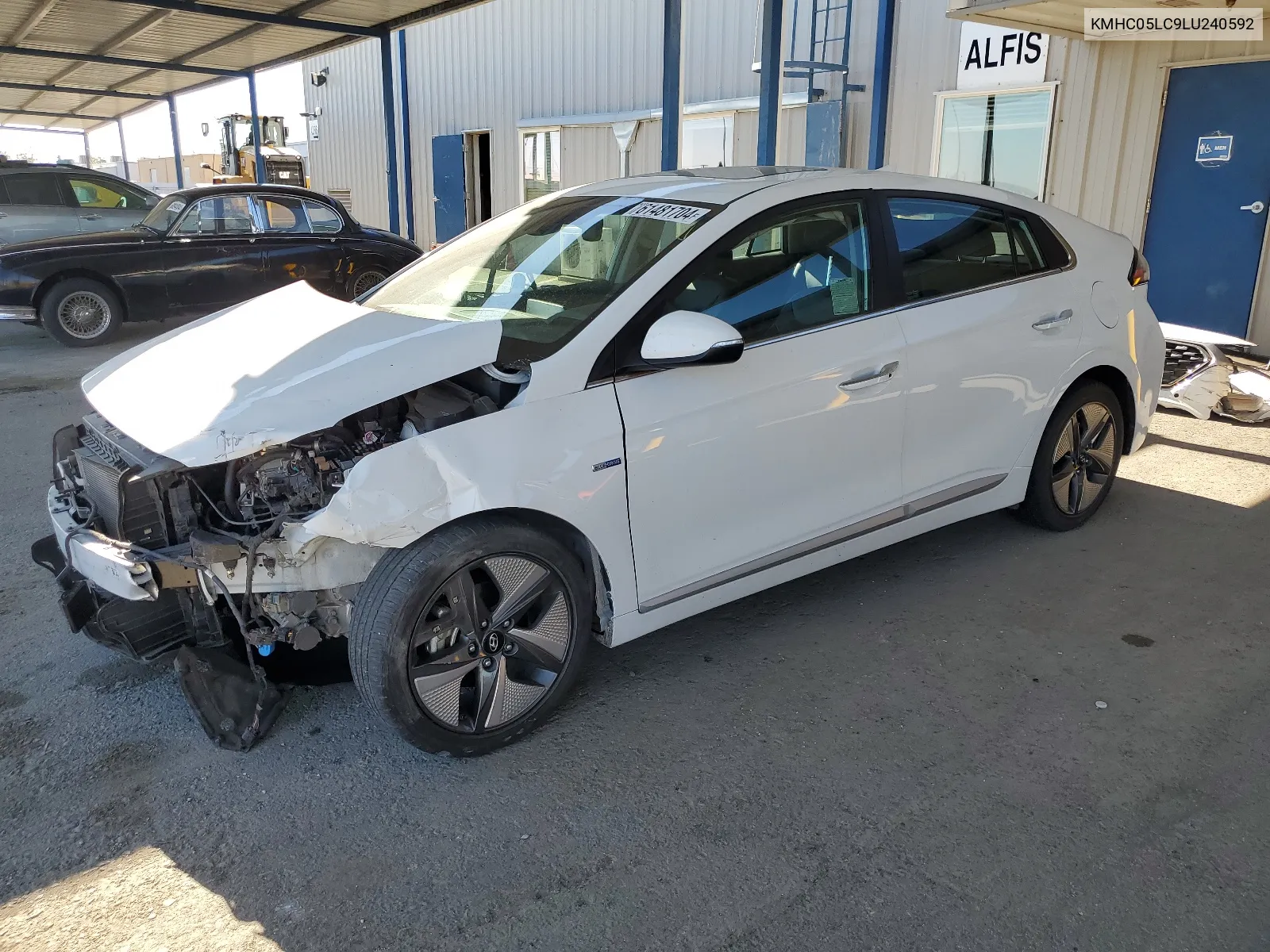 KMHC05LC9LU240592 2020 Hyundai Ioniq Limited