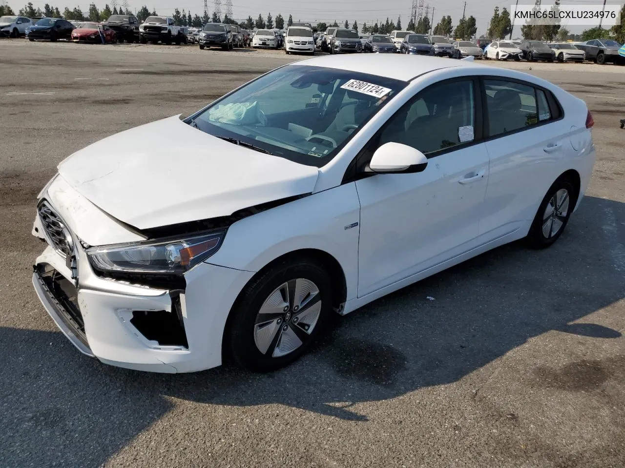 2020 Hyundai Ioniq Blue VIN: KMHC65LCXLU234976 Lot: 62801124