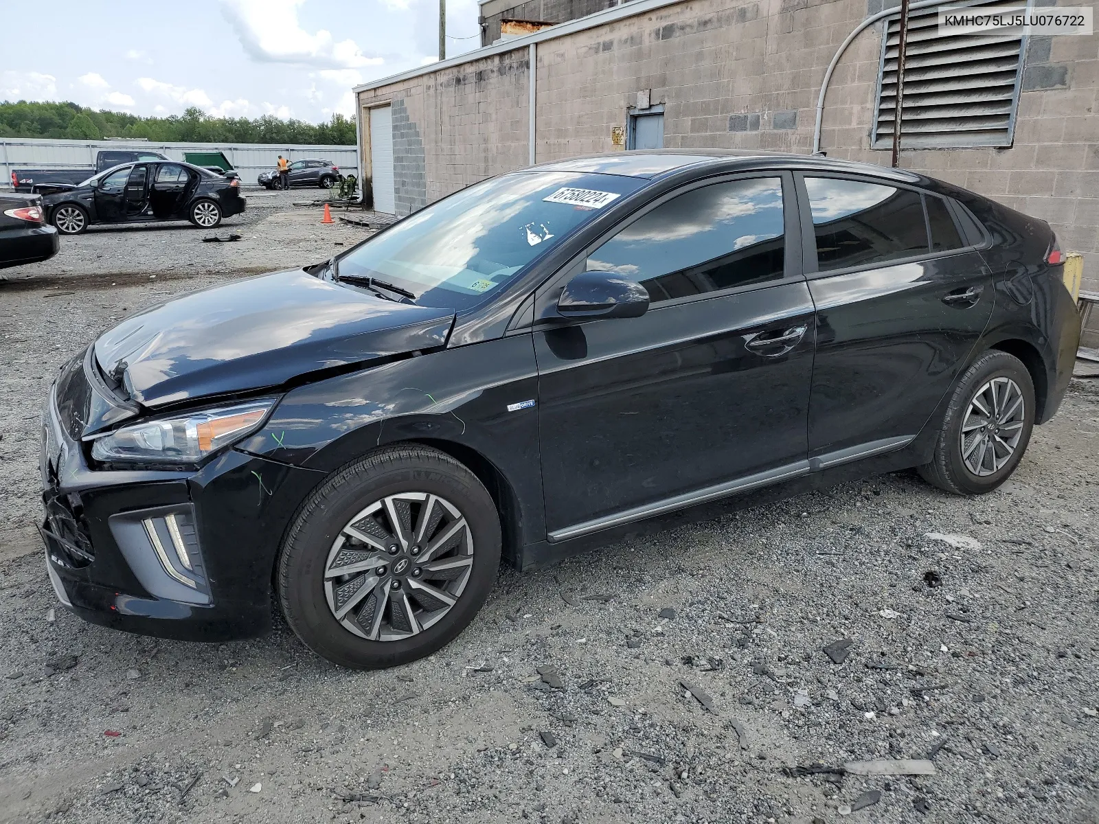 2020 Hyundai Ioniq Se VIN: KMHC75LJ5LU076722 Lot: 67580224