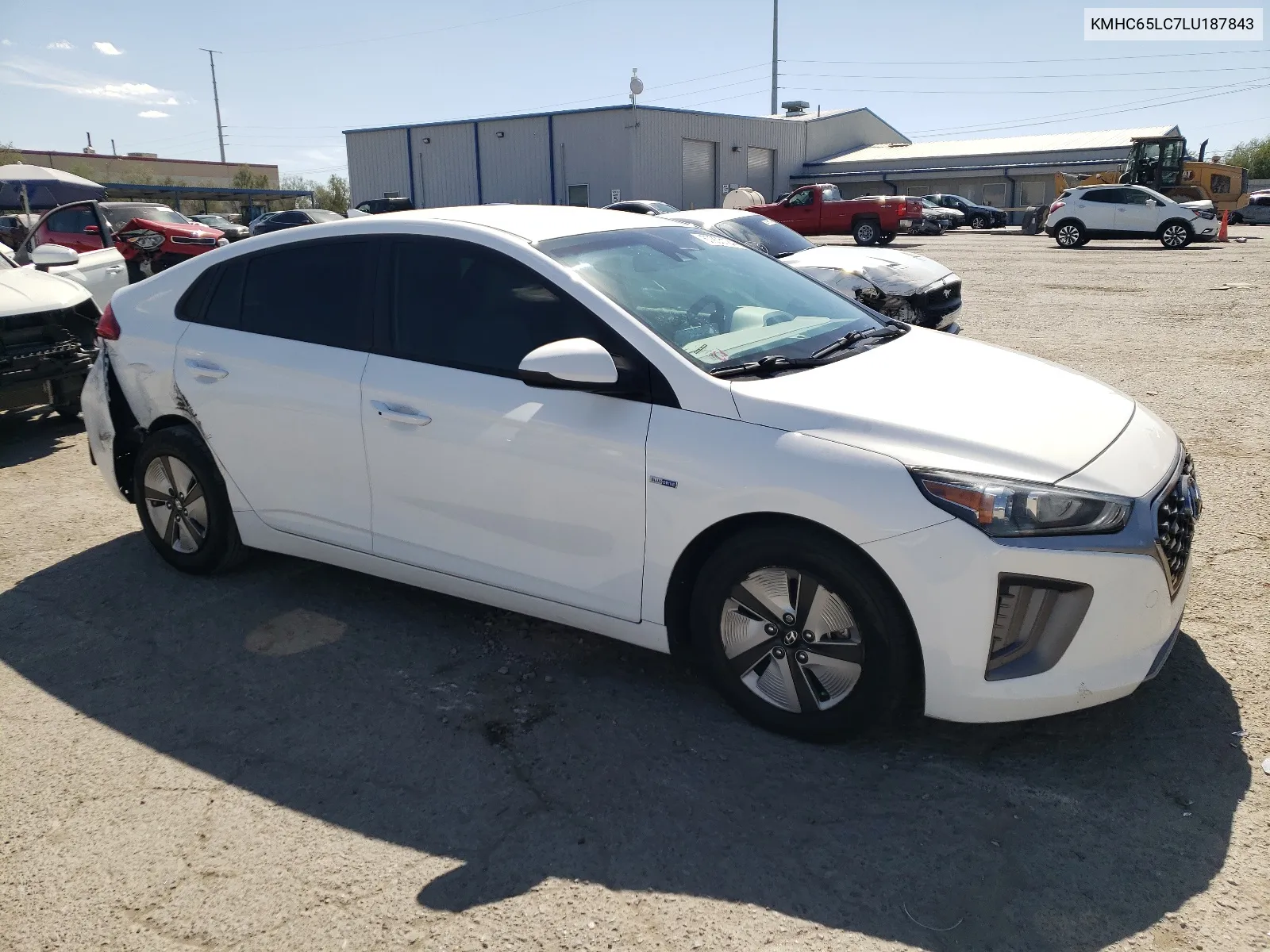 2020 Hyundai Ioniq Blue VIN: KMHC65LC7LU187843 Lot: 67933124