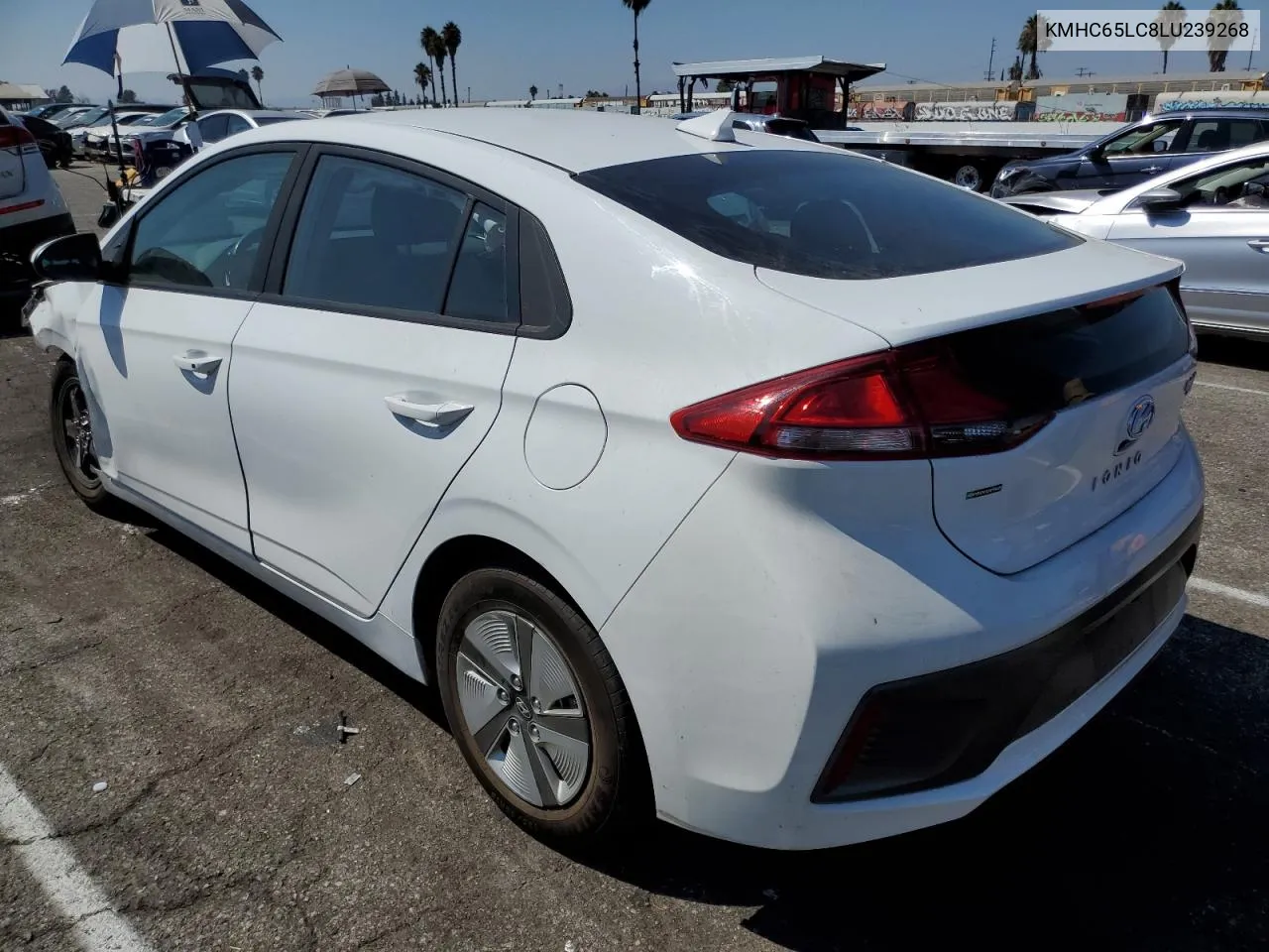 2020 Hyundai Ioniq Blue VIN: KMHC65LC8LU239268 Lot: 68914634