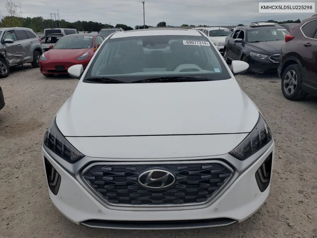 2020 Hyundai Ioniq Limited VIN: KMHCX5LD5LU225298 Lot: 69077314