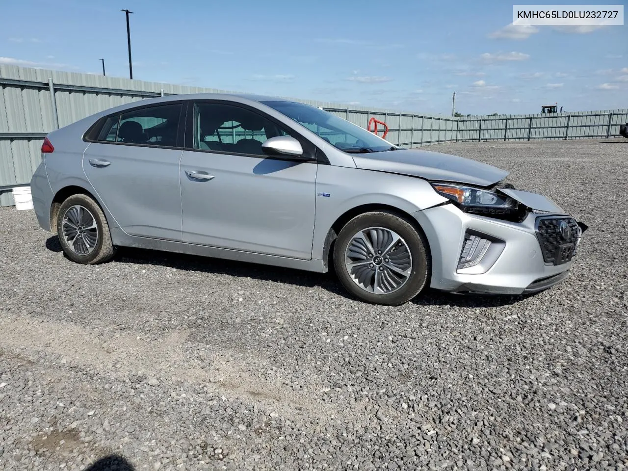 2020 Hyundai Ioniq Se VIN: KMHC65LD0LU232727 Lot: 71260104