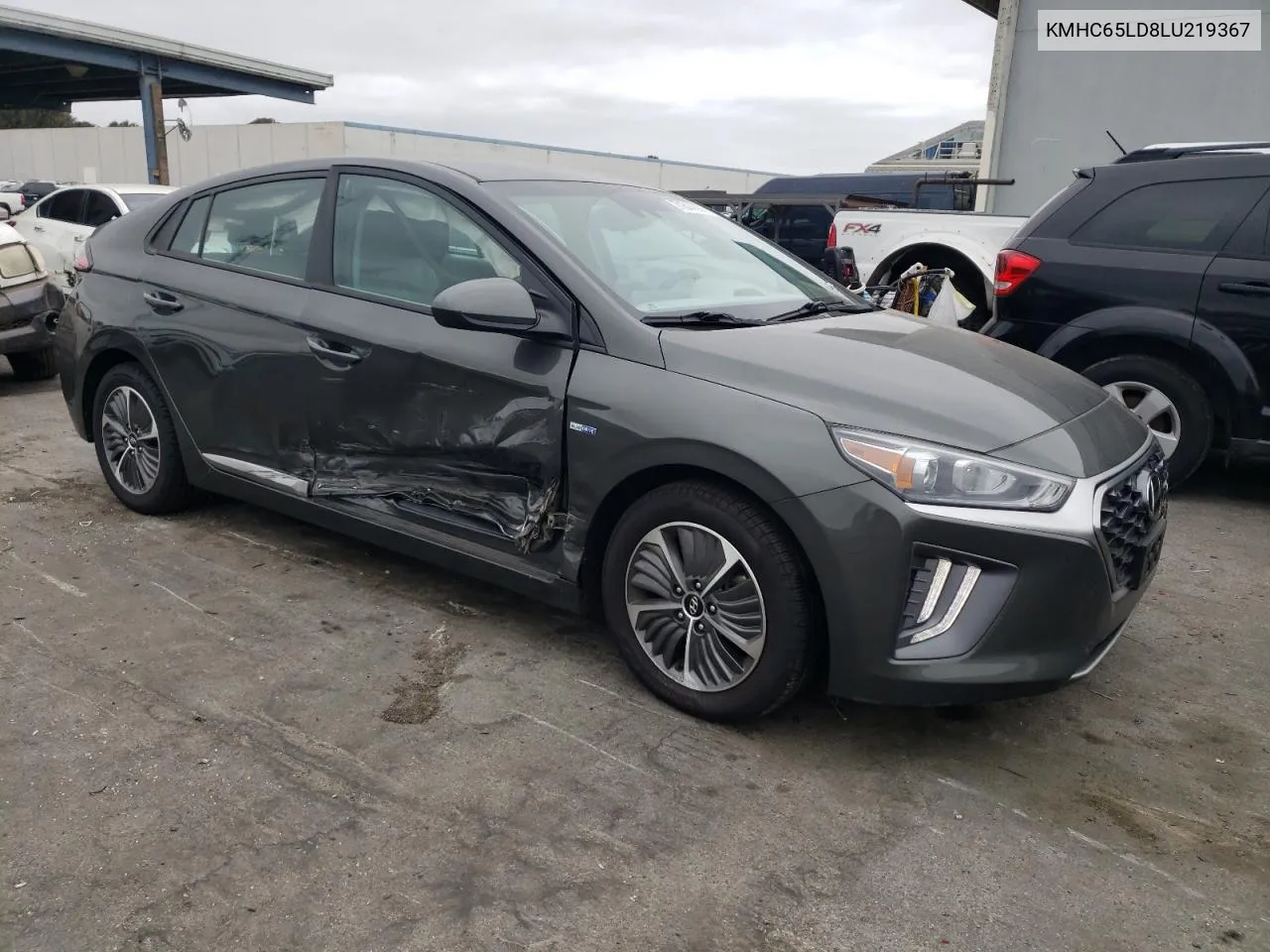 2020 Hyundai Ioniq Se VIN: KMHC65LD8LU219367 Lot: 71644894