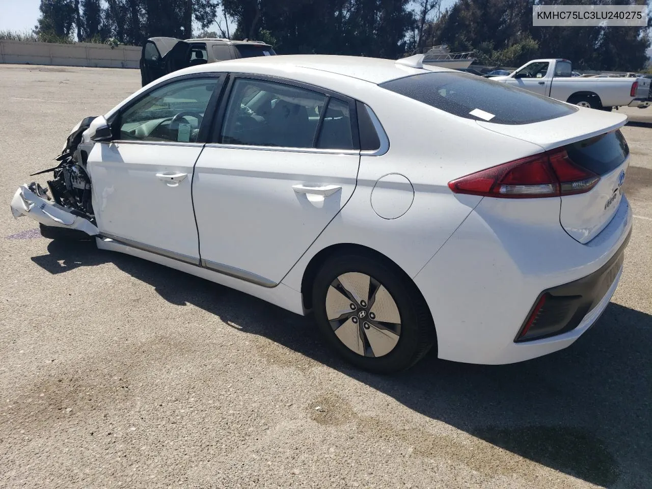 2020 Hyundai Ioniq Se VIN: KMHC75LC3LU240275 Lot: 71773264