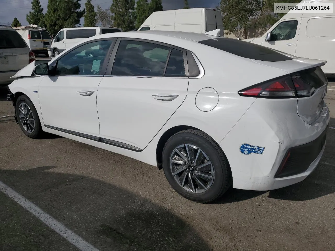 2020 Hyundai Ioniq Limited VIN: KMHC85LJ7LU061264 Lot: 72022244