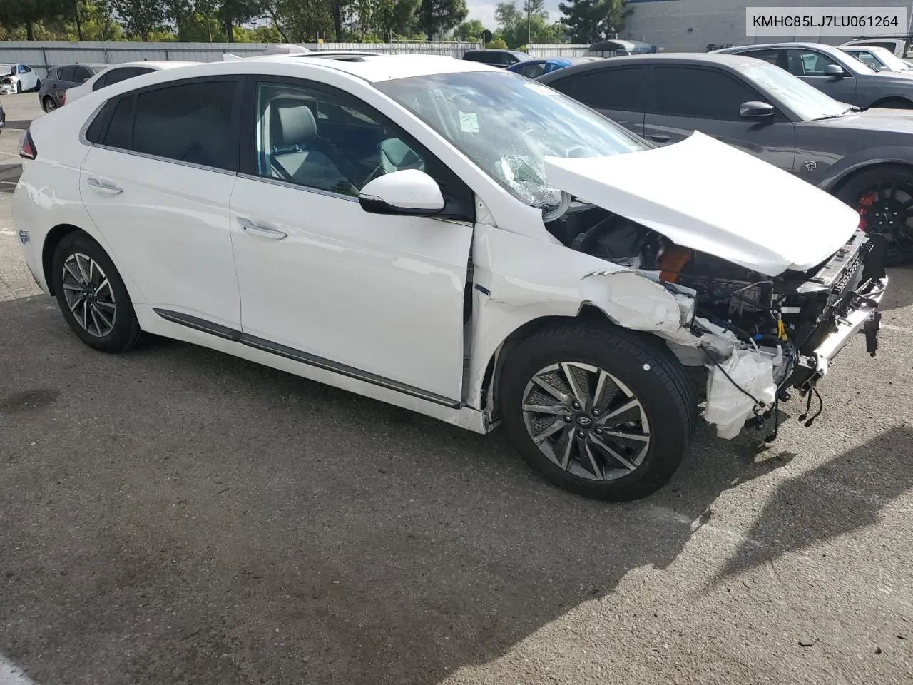 2020 Hyundai Ioniq Limited VIN: KMHC85LJ7LU061264 Lot: 72022244