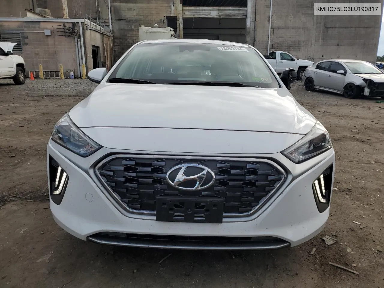 KMHC75LC3LU190817 2020 Hyundai Ioniq Se