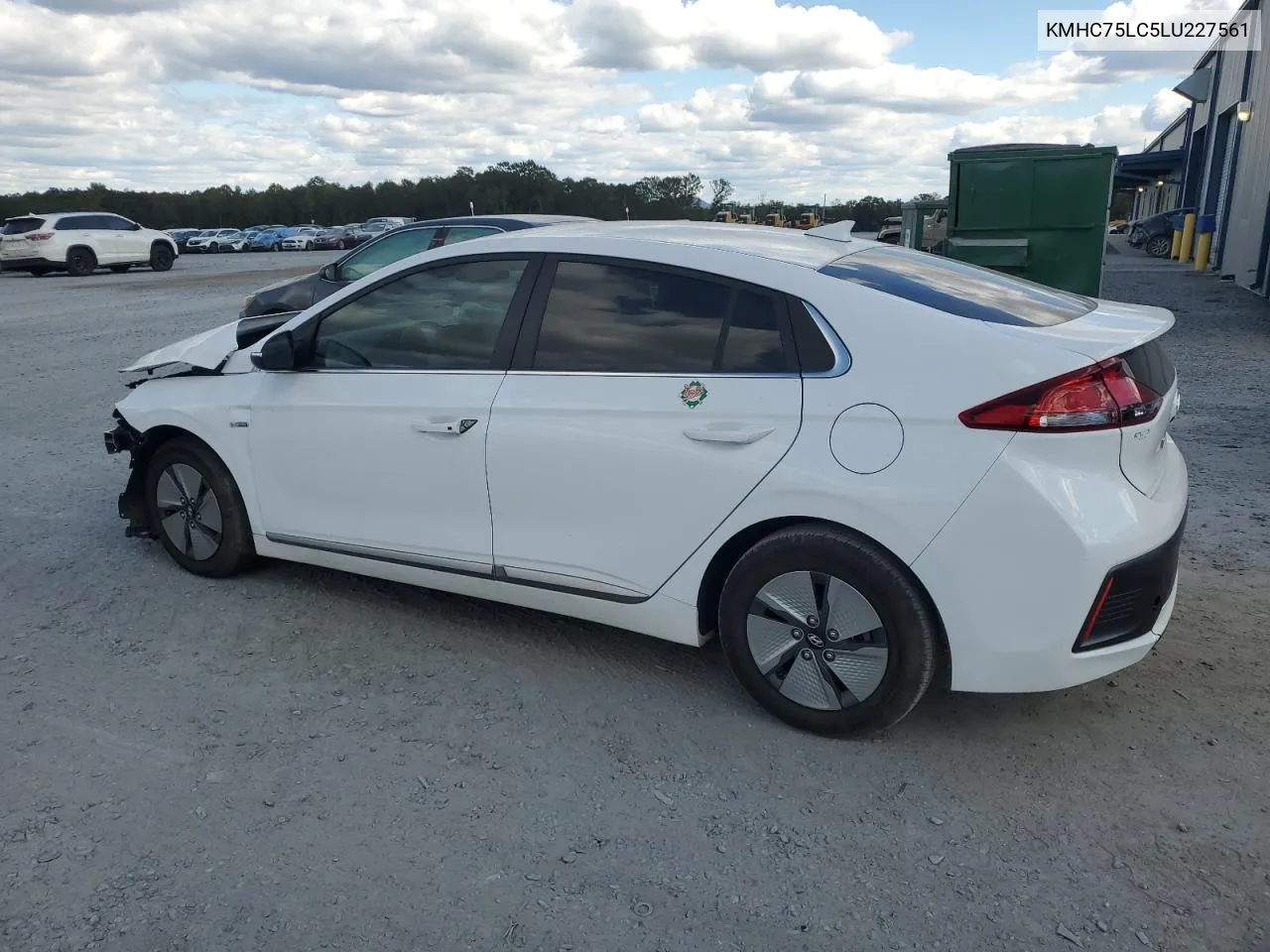 2020 Hyundai Ioniq Se VIN: KMHC75LC5LU227561 Lot: 76566704