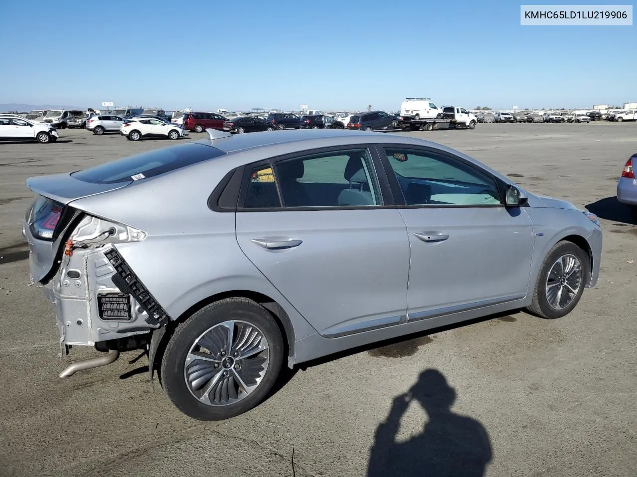 2020 Hyundai Ioniq Se VIN: KMHC65LD1LU219906 Lot: 76779524