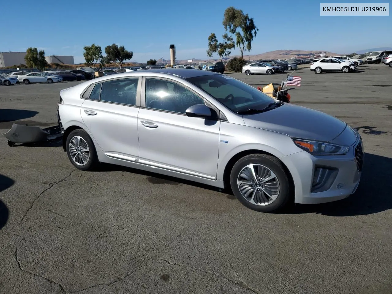 2020 Hyundai Ioniq Se VIN: KMHC65LD1LU219906 Lot: 76779524