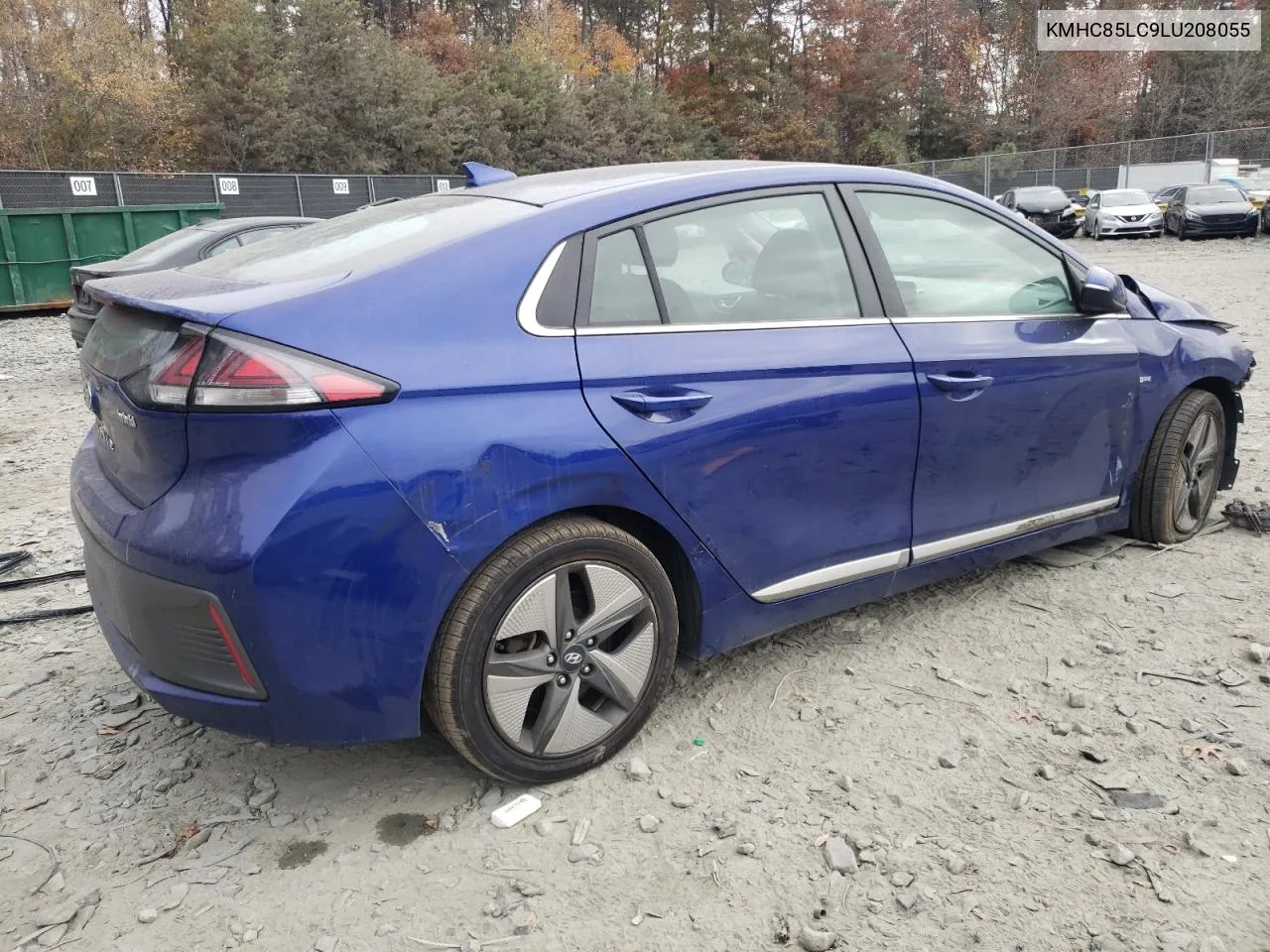 2020 Hyundai Ioniq Sel VIN: KMHC85LC9LU208055 Lot: 78798754