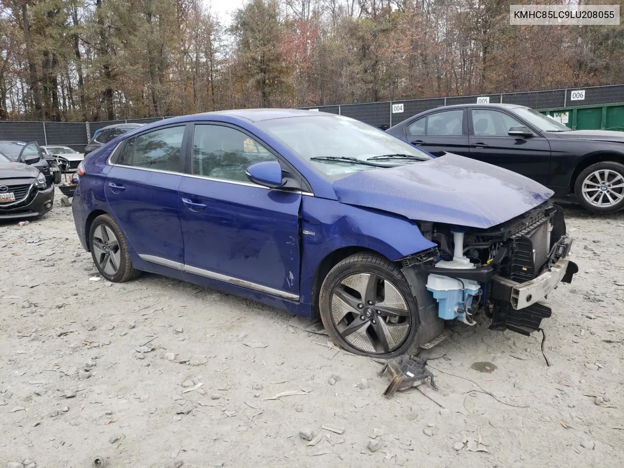 2020 Hyundai Ioniq Sel VIN: KMHC85LC9LU208055 Lot: 78798754