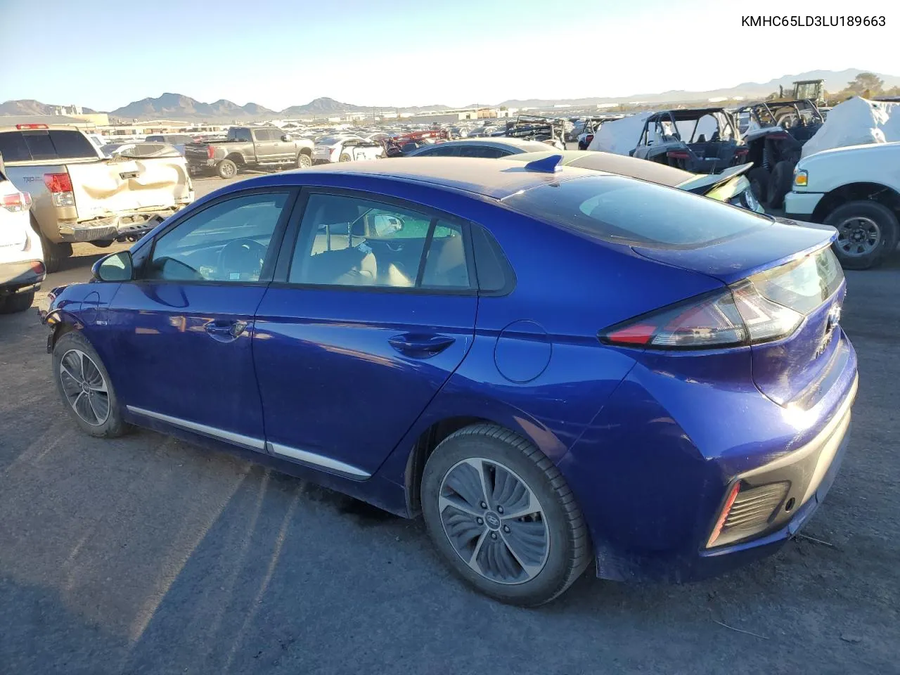 KMHC65LD3LU189663 2020 Hyundai Ioniq Se