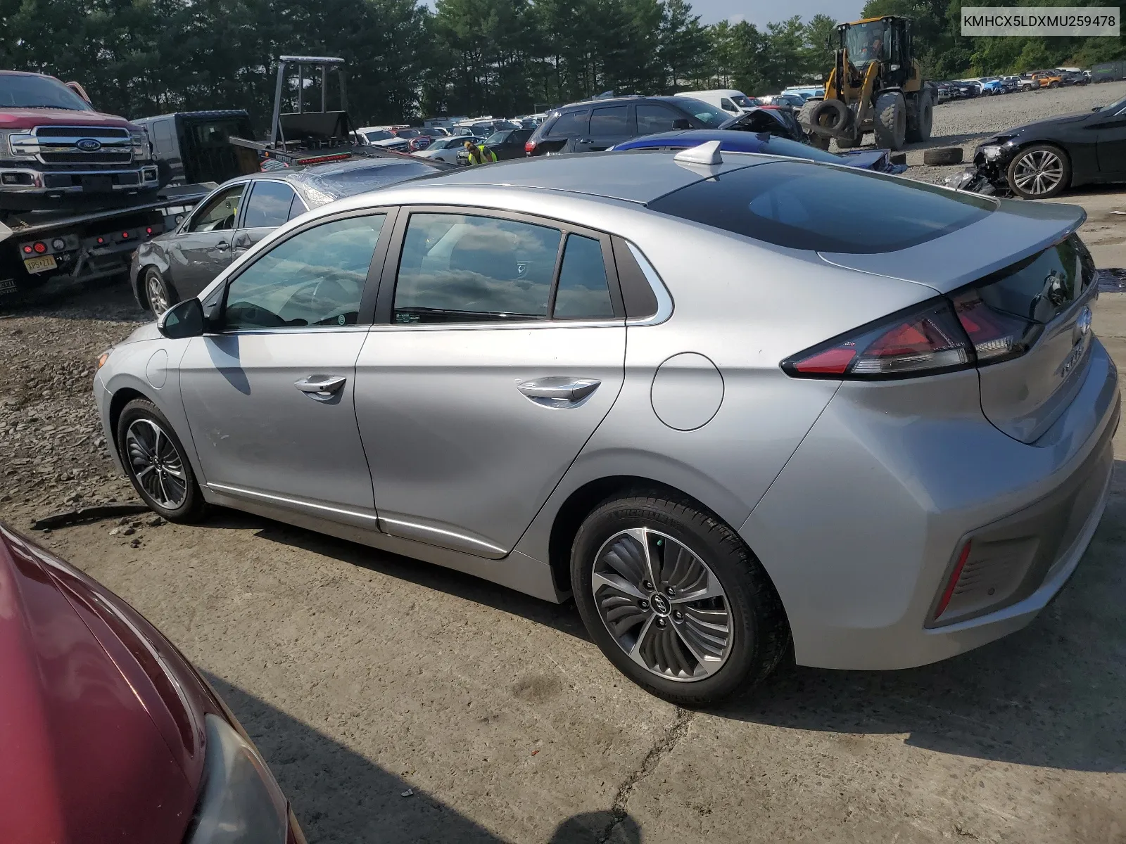 2021 Hyundai Ioniq Limited VIN: KMHCX5LDXMU259478 Lot: 62621354