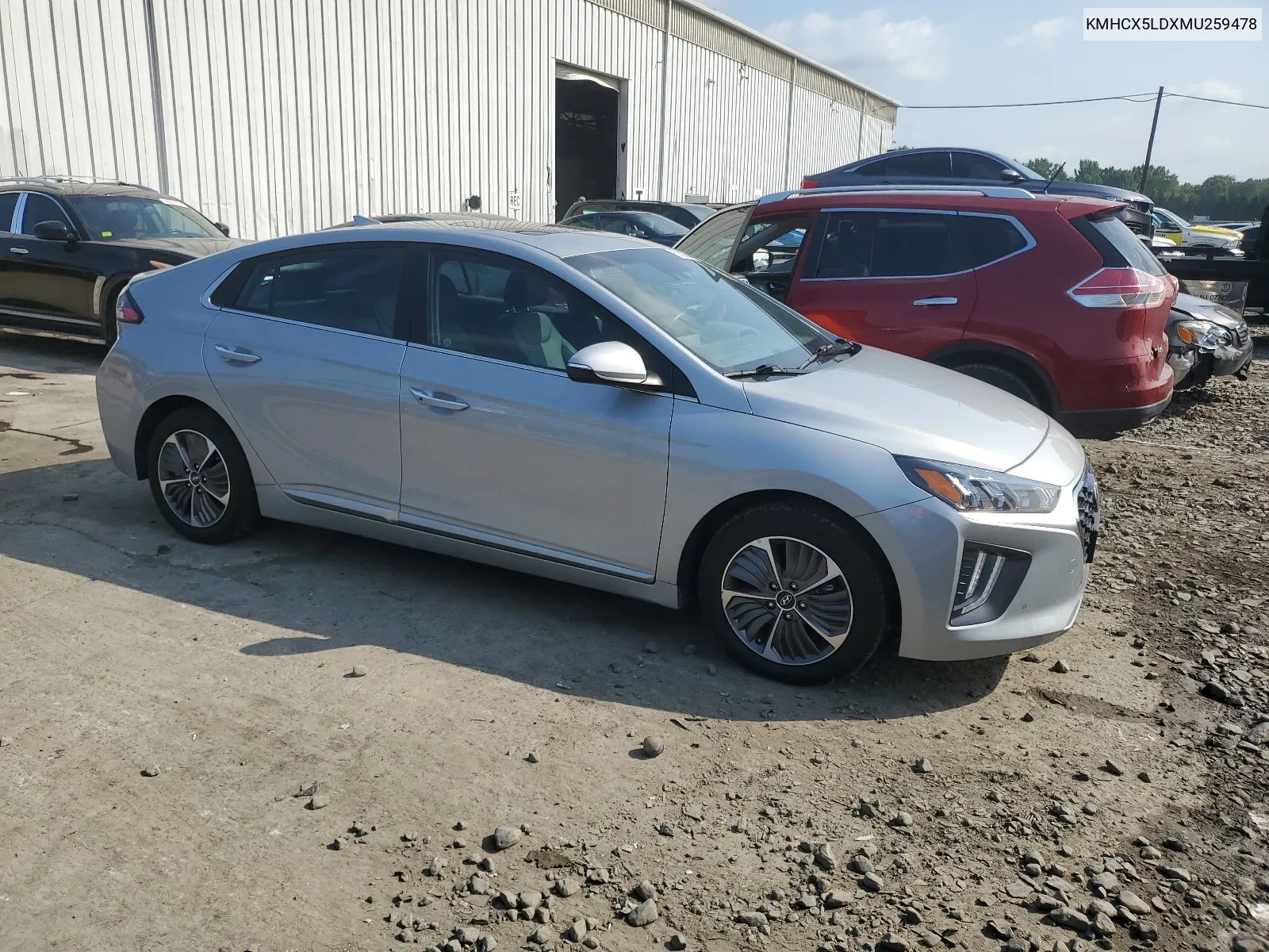 2021 Hyundai Ioniq Limited VIN: KMHCX5LDXMU259478 Lot: 62621354