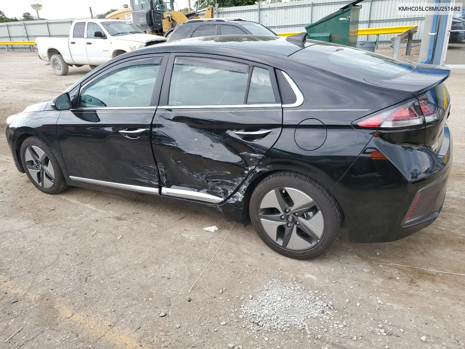 KMHC05LC8MU251682 2021 Hyundai Ioniq Limited