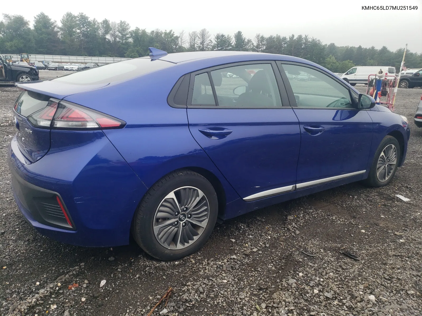 KMHC65LD7MU251549 2021 Hyundai Ioniq Se