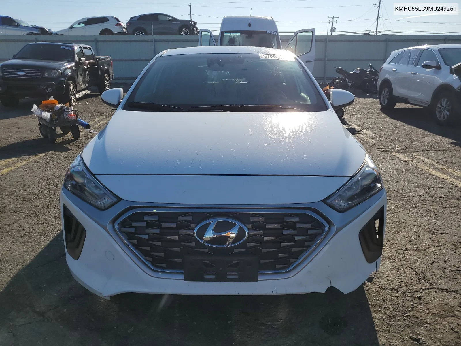 2021 Hyundai Ioniq Blue VIN: KMHC65LC9MU249261 Lot: 67005324