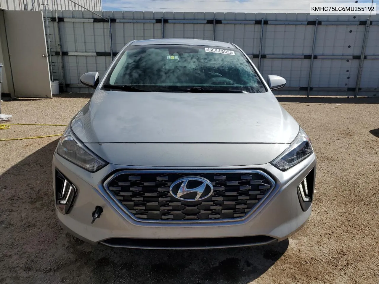 KMHC75LC6MU255192 2021 Hyundai Ioniq Se