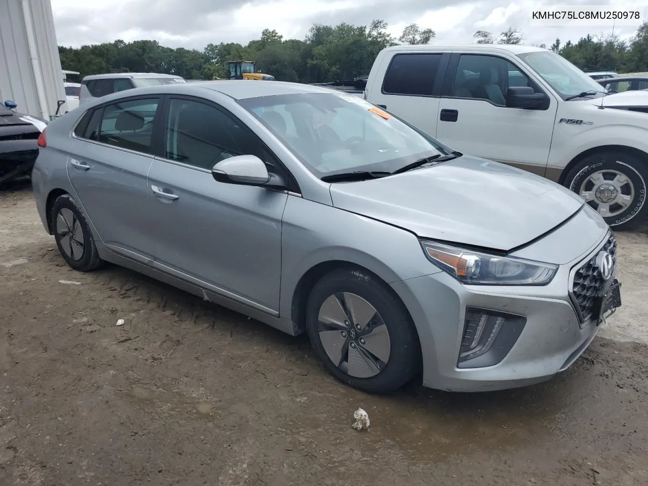 2021 Hyundai Ioniq Se VIN: KMHC75LC8MU250978 Lot: 69872514