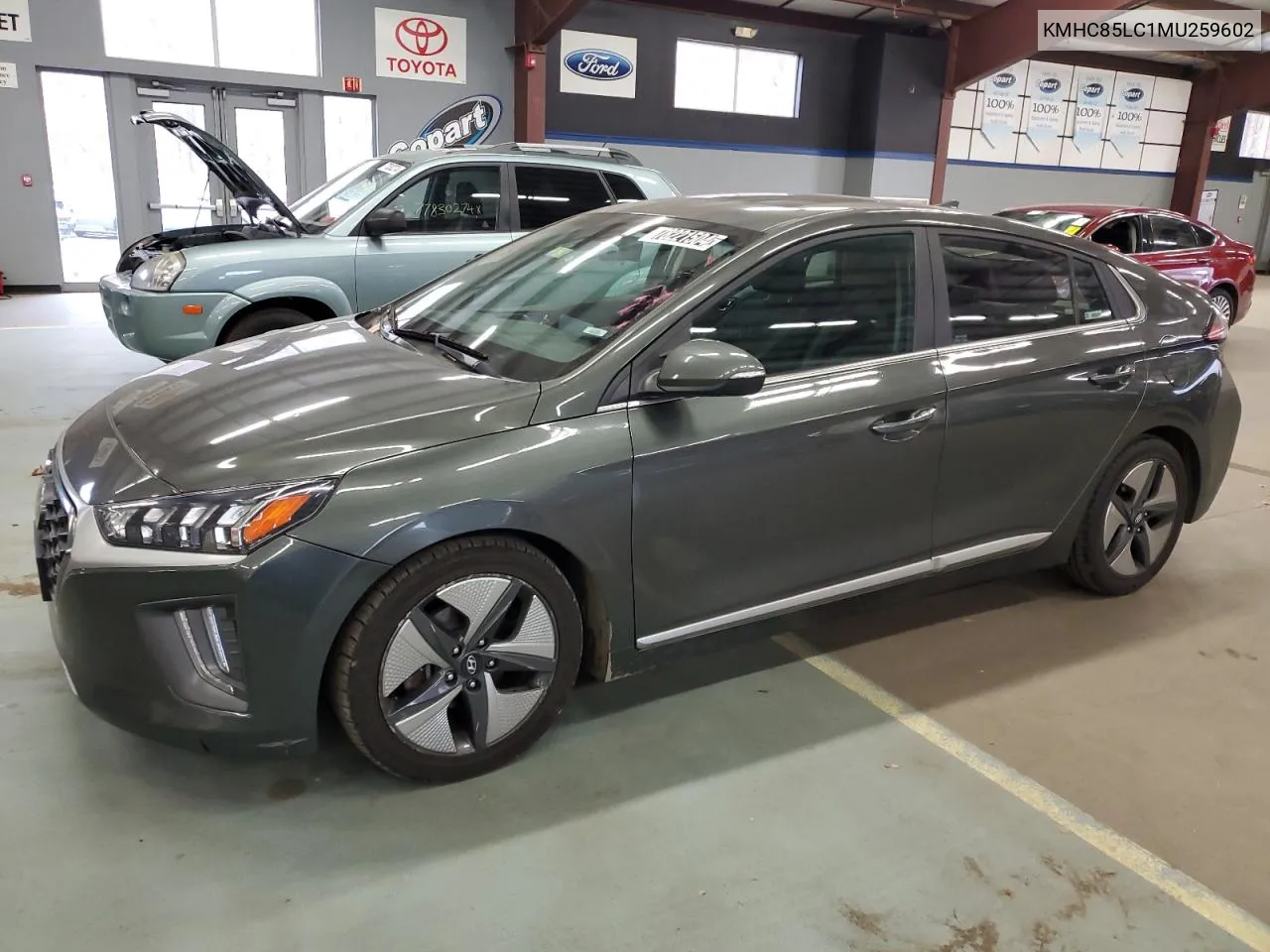 2021 Hyundai Ioniq Sel VIN: KMHC85LC1MU259602 Lot: 78221504