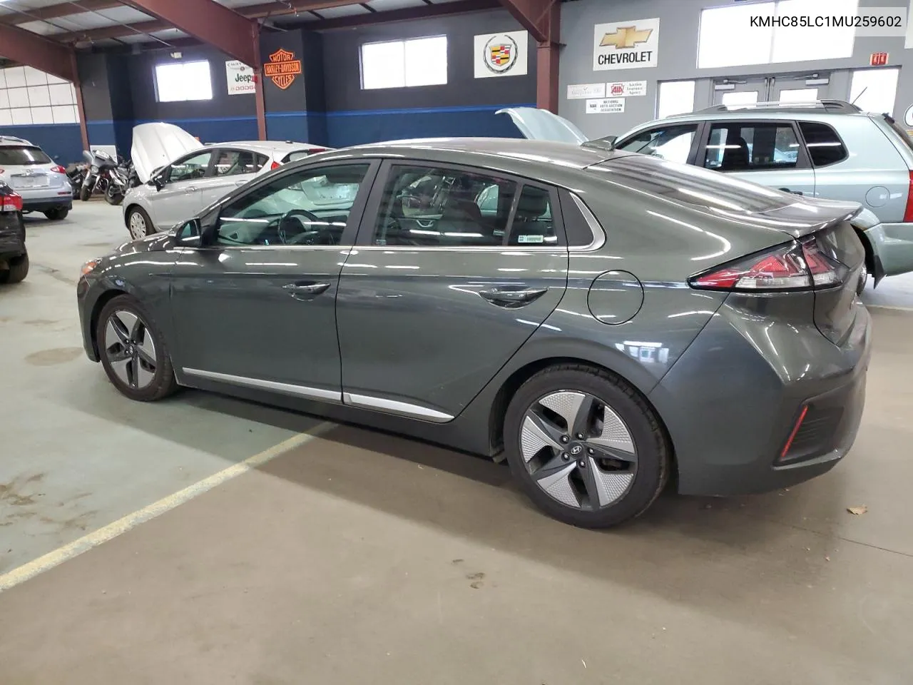 2021 Hyundai Ioniq Sel VIN: KMHC85LC1MU259602 Lot: 78221504