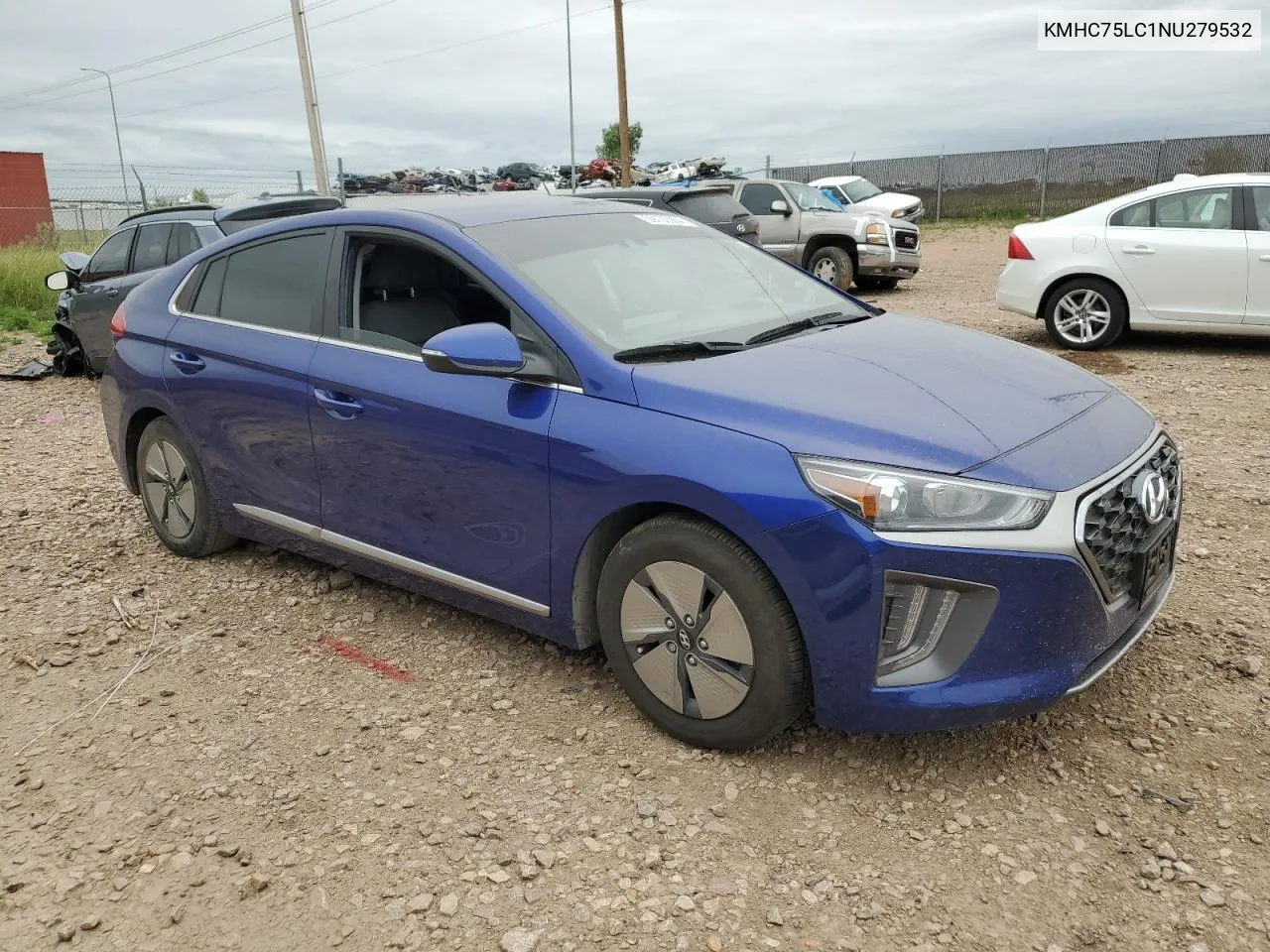 2022 Hyundai Ioniq Se VIN: KMHC75LC1NU279532 Lot: 59130984