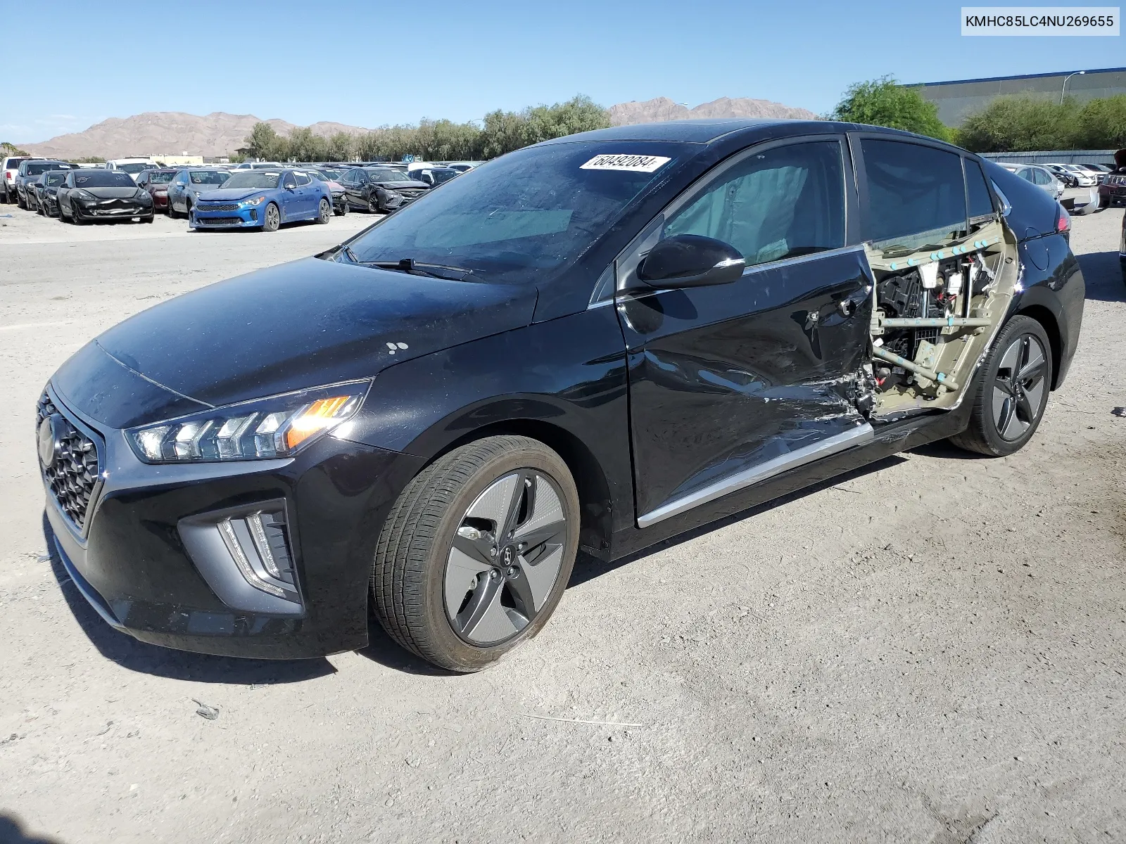 KMHC85LC4NU269655 2022 Hyundai Ioniq Sel