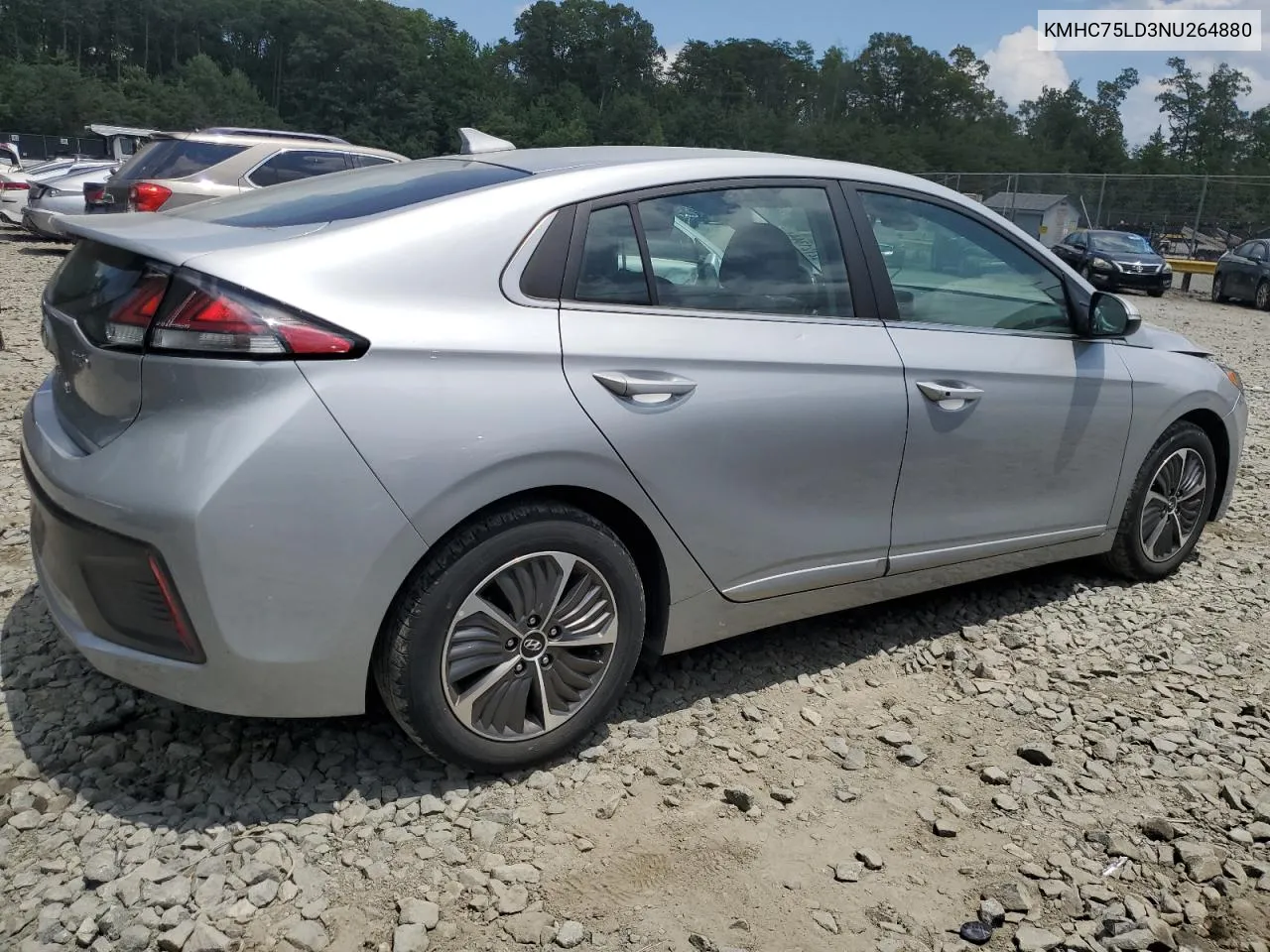 2022 Hyundai Ioniq Sel VIN: KMHC75LD3NU264880 Lot: 62721344