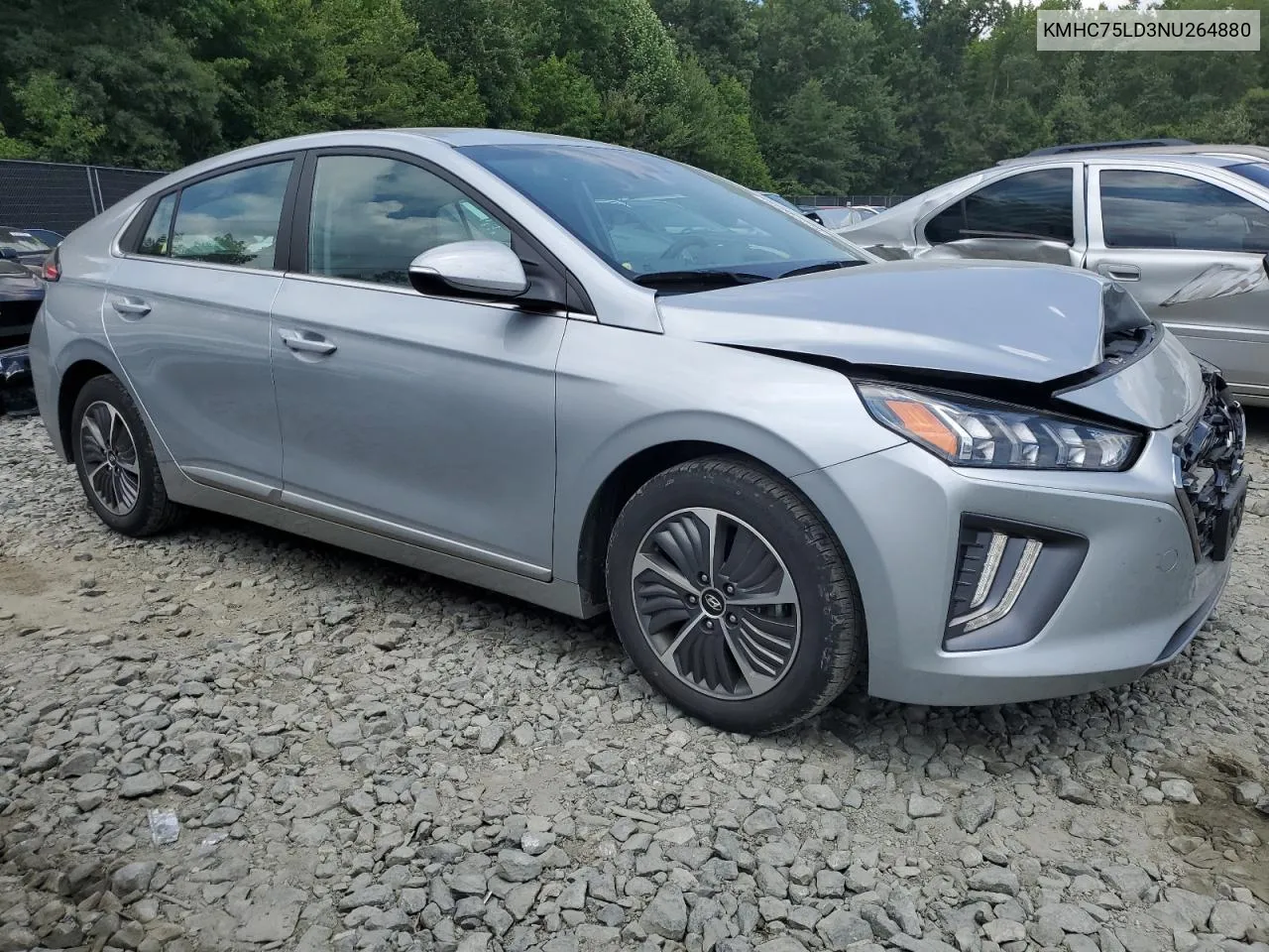 2022 Hyundai Ioniq Sel VIN: KMHC75LD3NU264880 Lot: 62721344