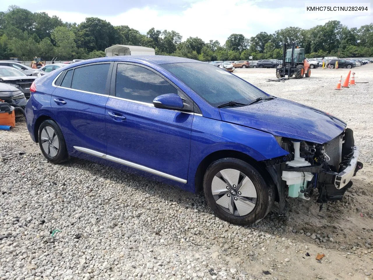 KMHC75LC1NU282494 2022 Hyundai Ioniq Se