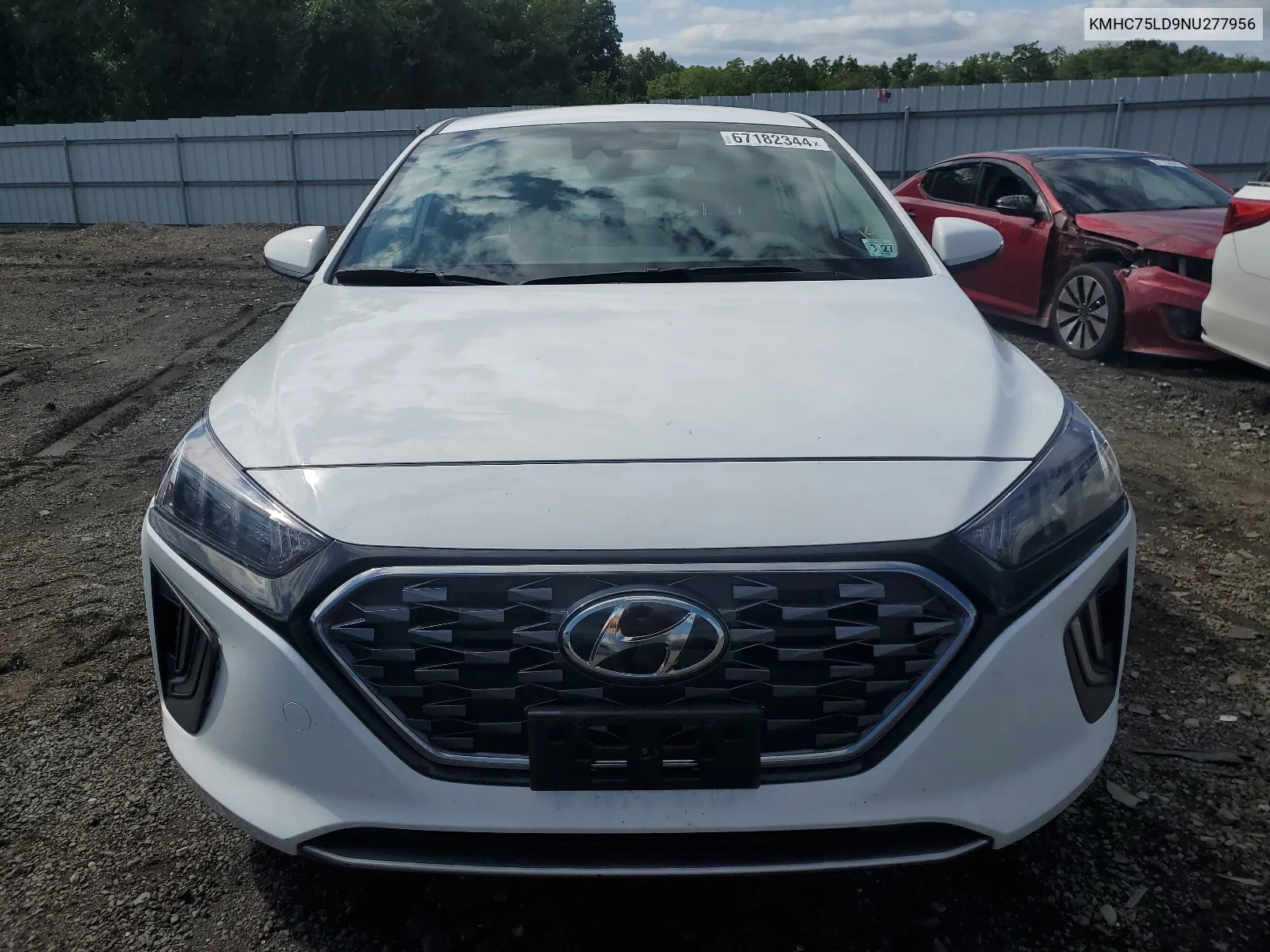 2022 Hyundai Ioniq Sel VIN: KMHC75LD9NU277956 Lot: 67182344