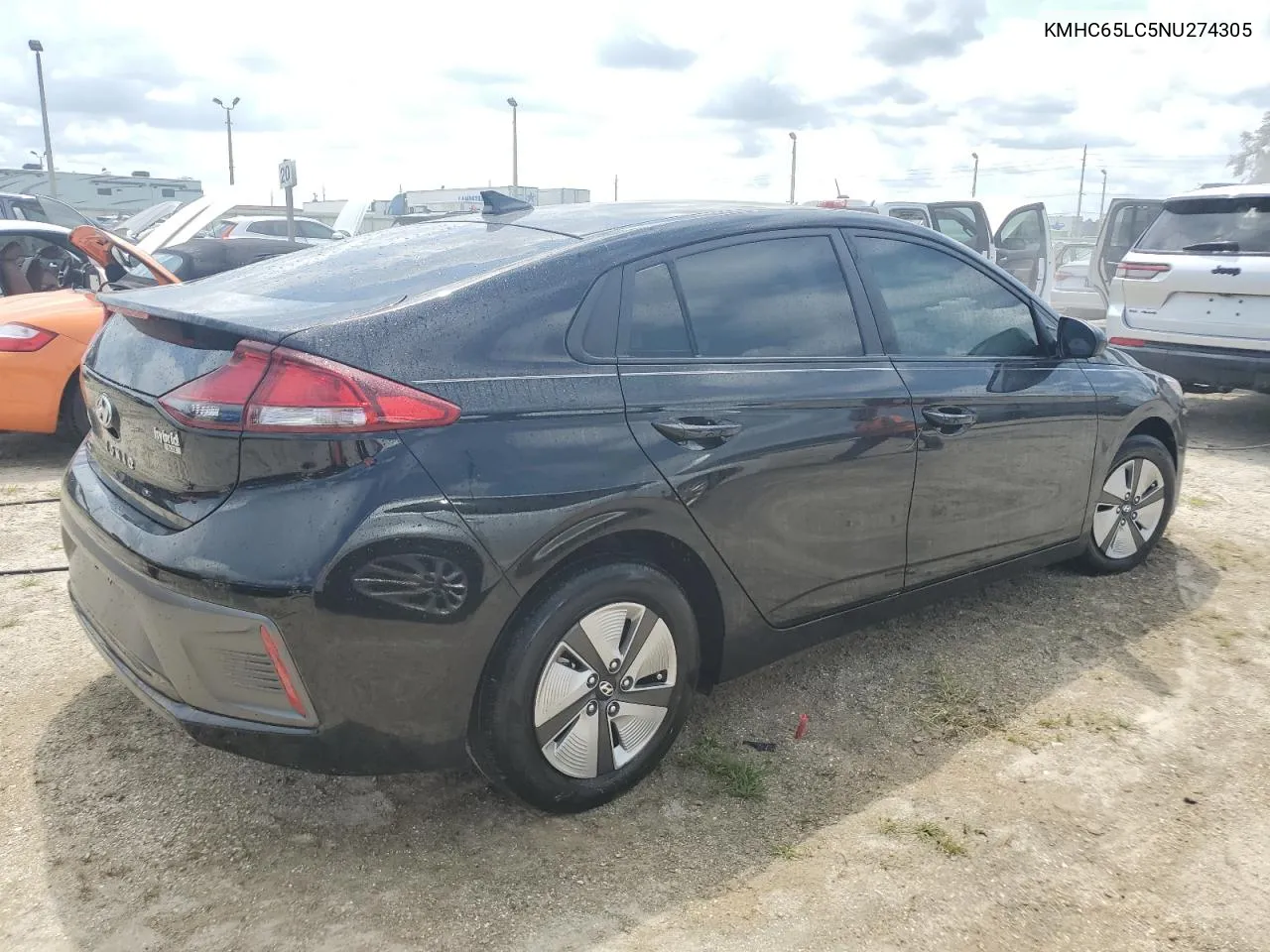 KMHC65LC5NU274305 2022 Hyundai Ioniq Blue