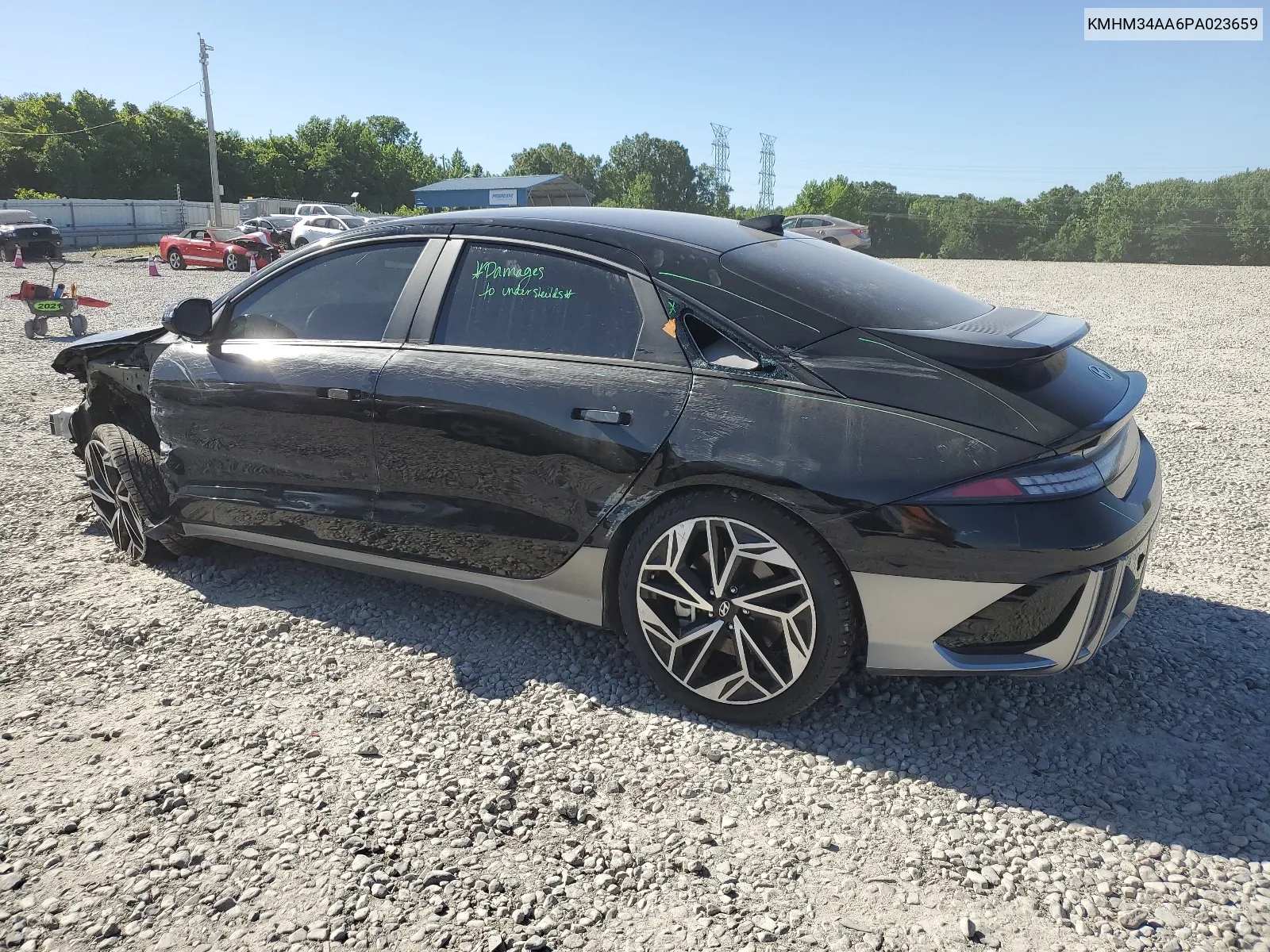 2023 Hyundai Ioniq 6 Sel VIN: KMHM34AA6PA023659 Lot: 58011104