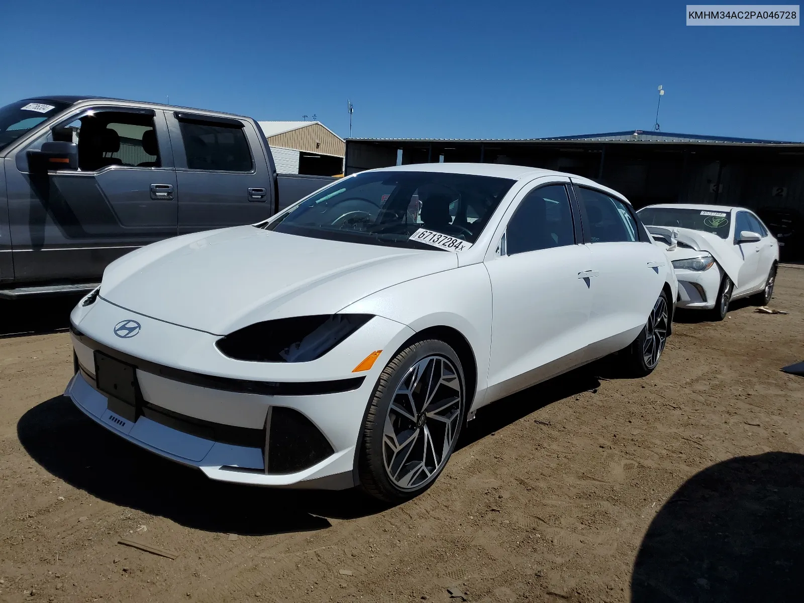 2023 Hyundai Ioniq 6 Sel VIN: KMHM34AC2PA046728 Lot: 67137284