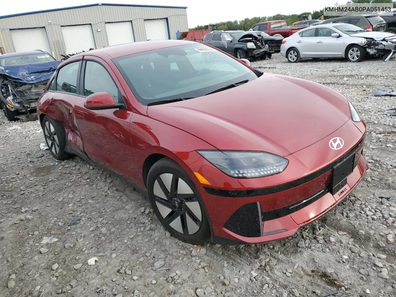 2023 Hyundai Ioniq 6 Se VIN: KMHM24AB0PA051453 Lot: 69698324