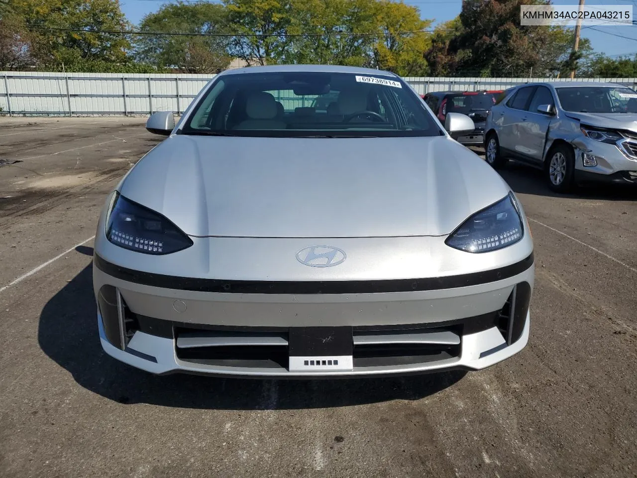 2023 Hyundai Ioniq 6 Sel VIN: KMHM34AC2PA043215 Lot: 69738914