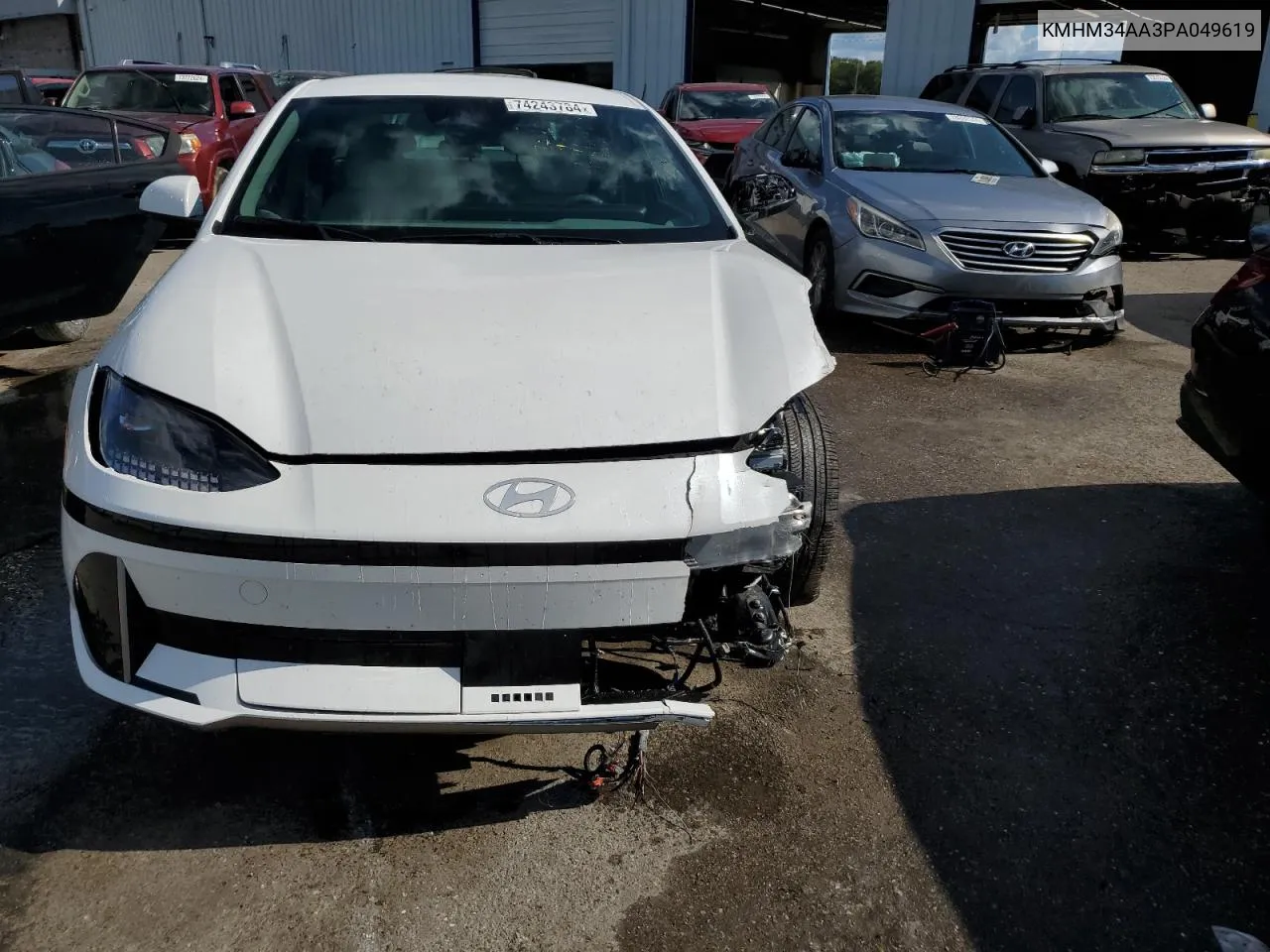 2023 Hyundai Ioniq 6 Sel VIN: KMHM34AA3PA049619 Lot: 74243784