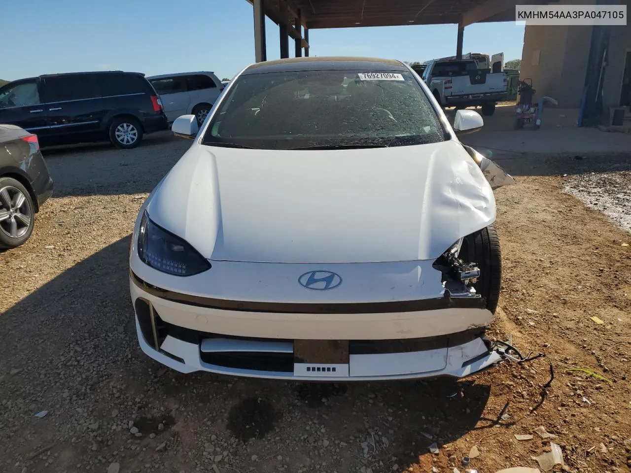 2023 Hyundai Ioniq 6 Limited VIN: KMHM54AA3PA047105 Lot: 76927094