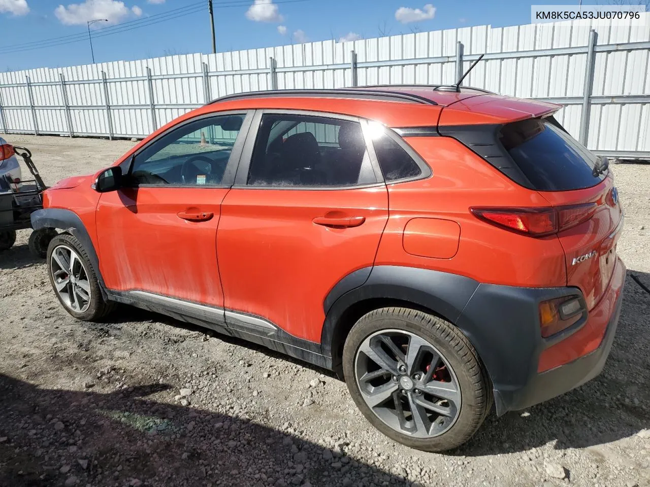 KM8K5CA53JU070796 2018 Hyundai Kona Ultimate