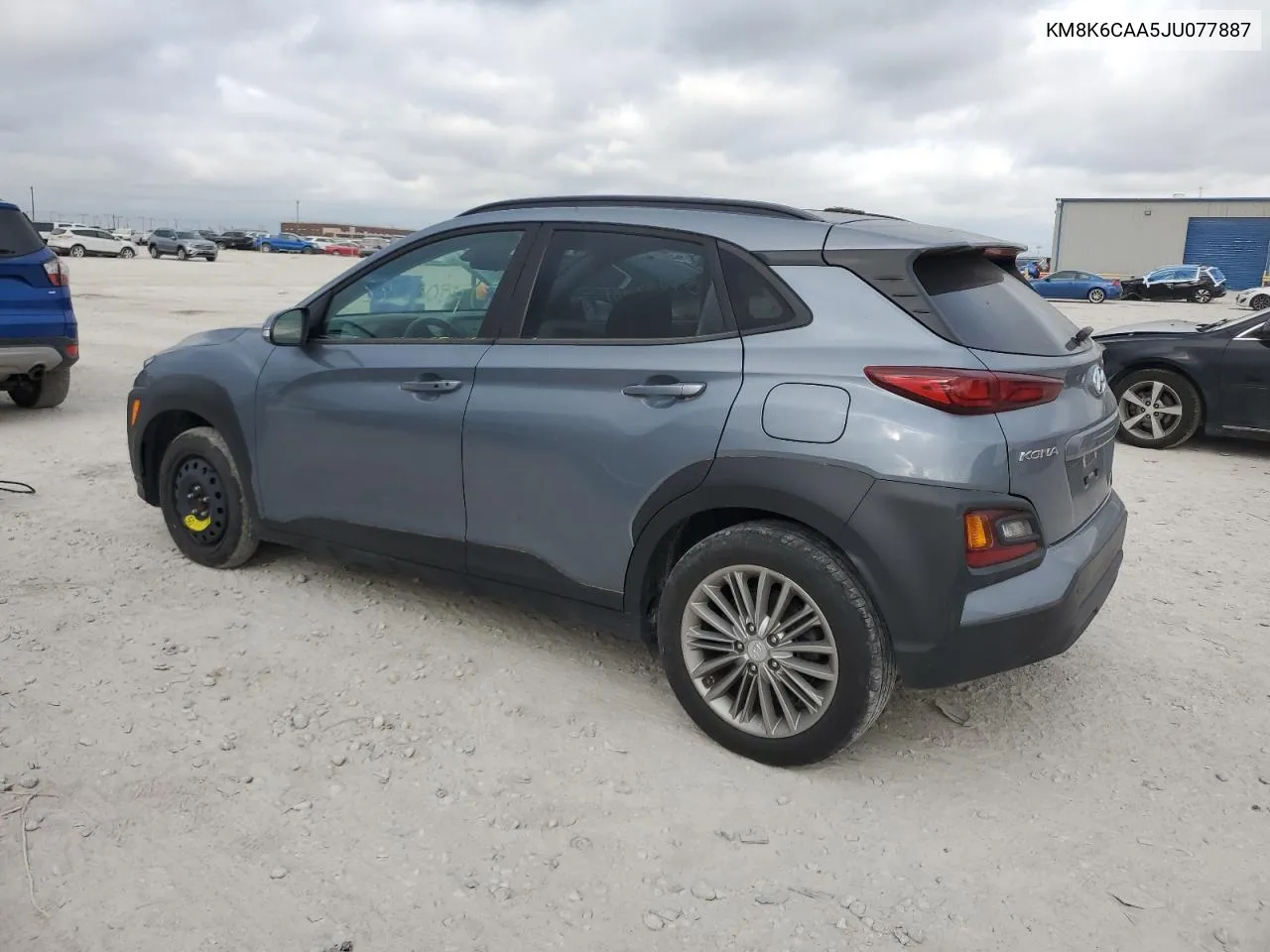 2018 Hyundai Kona Sel VIN: KM8K6CAA5JU077887 Lot: 59957374