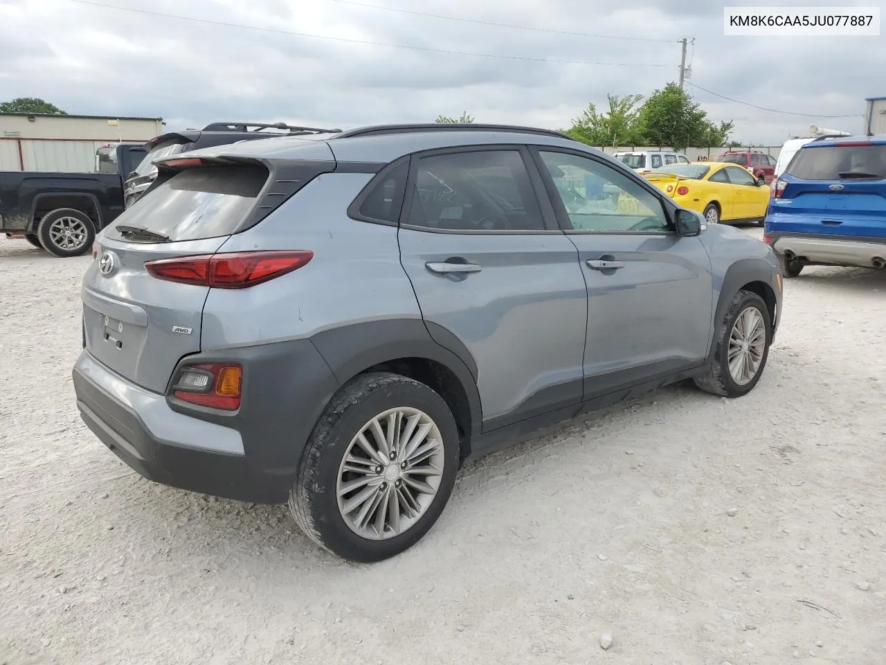 KM8K6CAA5JU077887 2018 Hyundai Kona Sel