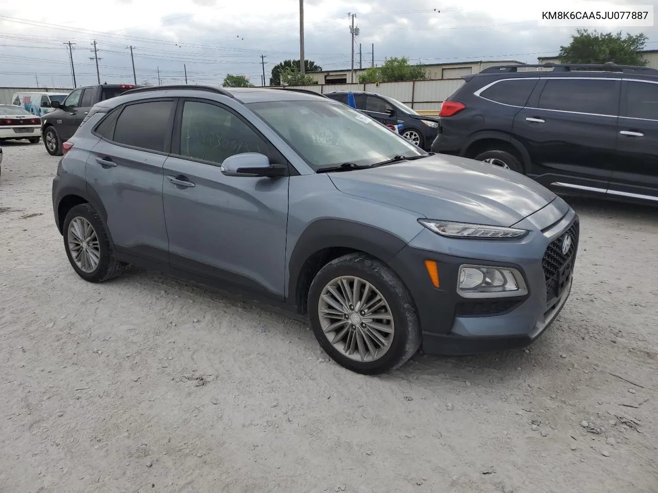 2018 Hyundai Kona Sel VIN: KM8K6CAA5JU077887 Lot: 59957374